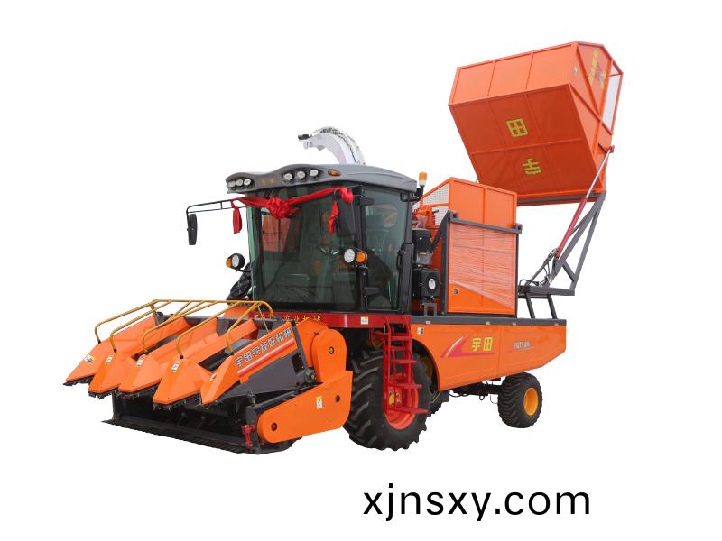 4YZB-4A2自走式(shi)穗莖兼收(shou)玉米收穫機