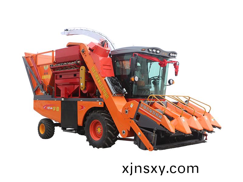 4YZB-4A2自(zi)走式穗莖兼收(shou)玉米收穫機