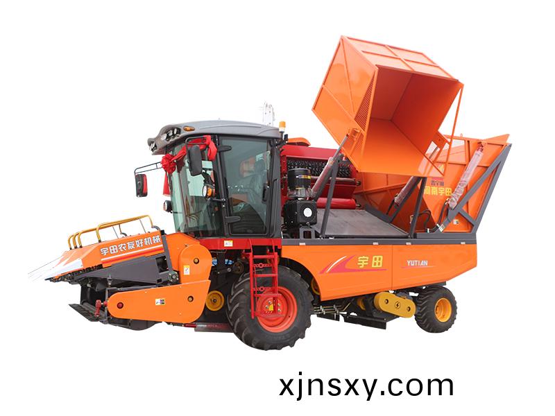 4YZB-4A3自走式穗莖兼收玉米收穫機