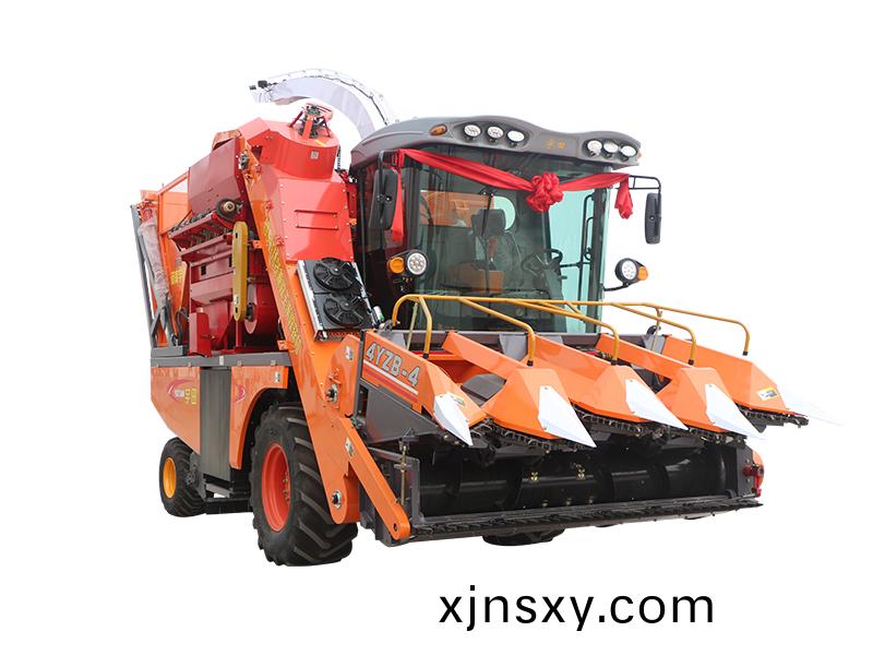 4YZB-4A3自走式穗(sui)莖兼收玉米收穫機