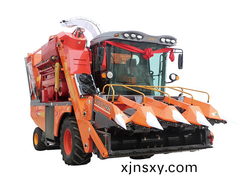 4YZB-4A自走式穗莖兼收(shou)玉米收穫機