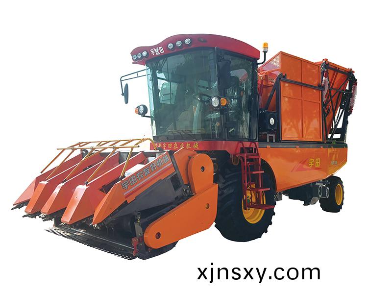 4YZB-4C自走式穗(sui)莖兼收玉米收穫機