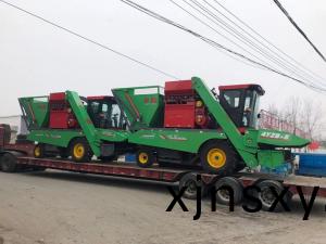 山西洪洞縣訂購3檯(tai)穗莖(jing)兼(jian)收玉米收穫機