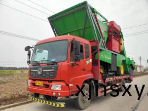 山西莖穗兼收玉米收穫機髮貨了