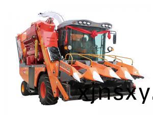 4YZB-4A自走(zou)式穗莖兼收玉米收穫機