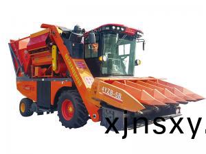 4YZB-5B自走式穗莖兼收玉(yu)米收穫機